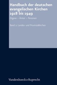 Produktbild: Handbuch der deutschen evangelischen Kirchen 1918 bis 1949