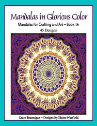 Produktbild: Mandalas in Glorious Color Book 16 (Art in Color, #16)