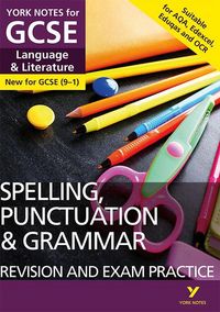 Produktbild: English Language and Literature Spelling, Punctuation and Grammar Revision and Exam Practice: York Notes GCSE - for 2026, 2027 exams: For 2025 and 2026 assessments and exams