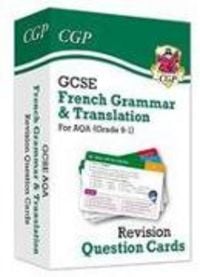 Produktbild: Cgp Books: GCSE AQA French: Grammar & Translation Revision Q