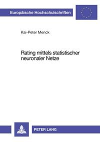 Produktbild: Rating mittels statistischer neuronaler Netze
