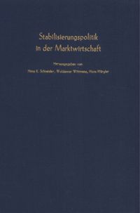 Produktbild: Stabilisierungspolitik in der Marktwirtschaft.