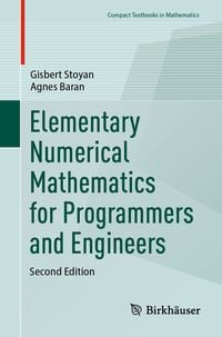 Produktbild: Elementary Numerical Mathematics for Programmers and Engineers
