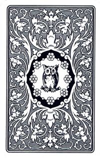 Lenormand Orakelkarten - Blaue Eule