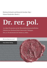 Produktbild: Dr. rer. pol.