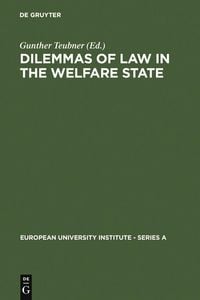 Produktbild: Dilemmas of Law in the Welfare State