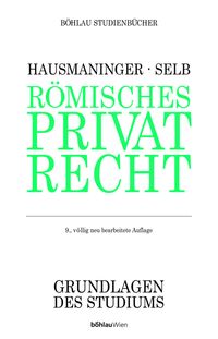 Bild vom Artikel Römisches Privatrecht vom Autor Herbert Hausmaninger