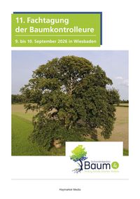 Produktbild: 11. Fachtagung der Baumkontrolleure 2026