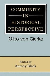 Produktbild: Community in Historical Perspective