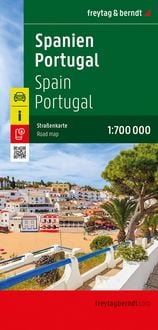 Produktbild: Freytag & berndt Stra&szlig;enkarte Spanien - Portugal 1:700.000