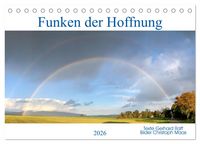 Produktbild: Funken der Hoffnung (Tischkalender 2026 DIN A5 quer), CALVENDO Monatskalender