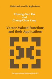 Produktbild: Vector-Valued Functions and their Applications