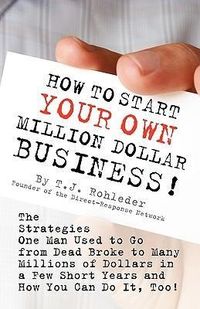 Produktbild: How to Start Your Own Million Dollar Business!
