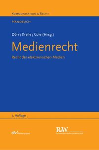 Bild vom Artikel Medienrecht vom Autor Dieter Dörr
