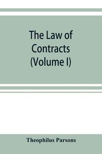 Produktbild: The law of contracts (Volume I)