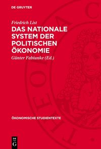 Produktbild: Das nationale System der politischen &Ouml;konomie