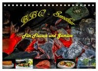 Produktbild: BBQ - Smoker F&uuml;r Fleisch und Gem&uuml;se (Tischkalender 2026 DIN A5 quer), CALVENDO Monatskalender