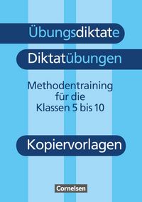 Produktbild: &Uuml;bungsdiktate, Diktat&uuml;bungen. Kopiervorlagen. Neue Rechtschreibung
