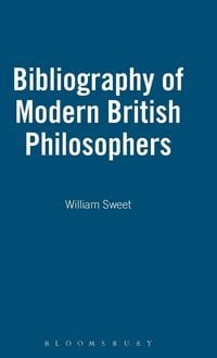 Produktbild: Bibliography of Modern British Philosophers