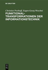 Produktbild: Funktionaltransformationen der Informationstechnik