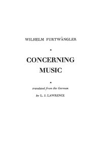 Produktbild: Concerning Music
