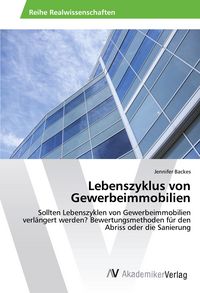 Produktbild: Lebenszyklus von Gewerbeimmobilien