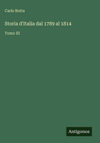 Produktbild: Storia d'Italia dal 1789 al 1814