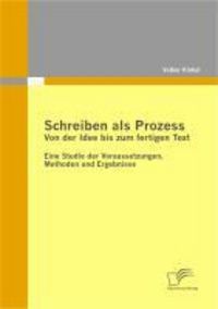 Produktbild: Schreiben als Prozess: Von der Idee bis zum fertigen Text