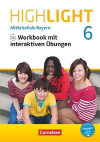 Bild vom Artikel Highlight 6. Jahrgangsstufe - Mittelschule Bayern - Workbook mit interaktiven Übungen auf scook.de vom Autor Gwen Berwick