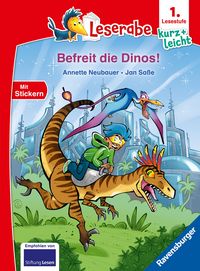 Produktbild: Leserabe 1. Lesestufe Kurz und leicht - Befreit die Dinos!