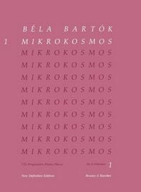 Produktbild: Mikrokosmos Volume 1 (Pink): Piano Solo - Piano Lessons Classic - Pink Piano Book with Music Theory and Exercises - Piano Sheet Music Book in English, French, German, and Hungarian