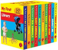Produktbild: My First Library - Set of 10 Books (Box Set) - Kids Learning Board Books