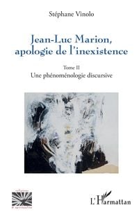 Produktbild: Jean-Luc Marion, apologie de l'inexistence