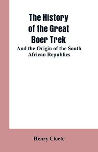 Produktbild: The history of the great Boer trek
