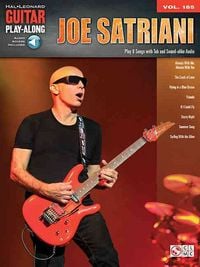 Produktbild: Joe Satriani: Guitar Play-Along Vol. 185 Sheet Music with Online Audio Guitar Tab Songbook for Electric Guitar with Backing Tracks 8 Songs Including Surfing with the Alien, If I Could Fly