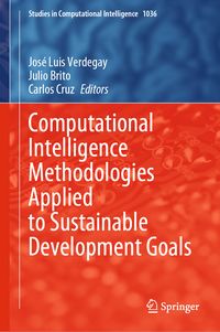 Produktbild: Computational Intelligence Methodologies Applied to Sustainable Development Goals