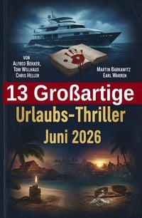 Produktbild: 13 Gro&szlig;artige Urlaubs-Thriller Juni 2026