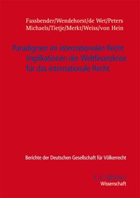Produktbild: Paradigmen im internationalen Recht