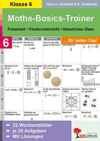 Produktbild: Mathe-Basics-Trainer / Klasse 6
