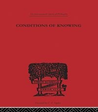 Produktbild: Conditions of Knowing