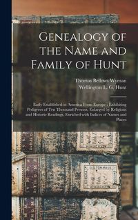 Produktbild: Genealogy of the Name and Family of Hunt