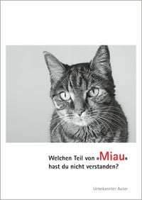 Produktbild: Postkarten Katzen Miau (VE10)