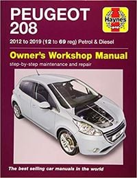 Produktbild: Peugeot 208 petrol & diesel (2012 to 2019) 12 to 69 reg