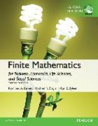 Produktbild: Finite Mathematics for Business, Economics, Life Sciences and Social Sciences plus Pearson MyLab Mathematics with Pearson eText, Global Edition