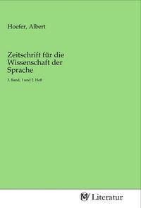 Produktbild: Zeitschrift f&uuml;r die Wissenschaft der Sprache