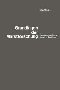 Produktbild: Grundlagen der Marktforschung