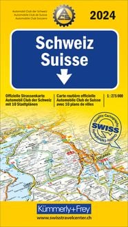 Bild vom Artikel Schweiz 2024, Strassenkarte ACS 1:275'000 vom Autor 