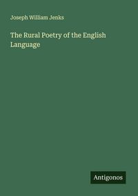Produktbild: The Rural Poetry of the English Language