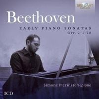 Produktbild: Pierini, S: Beethoven:Early Piano Sonatas Opp. 2-7-10