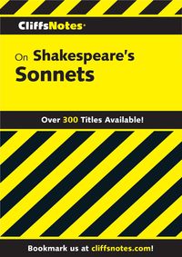 Produktbild: CliffsNotes on Shakespeare's Sonnets